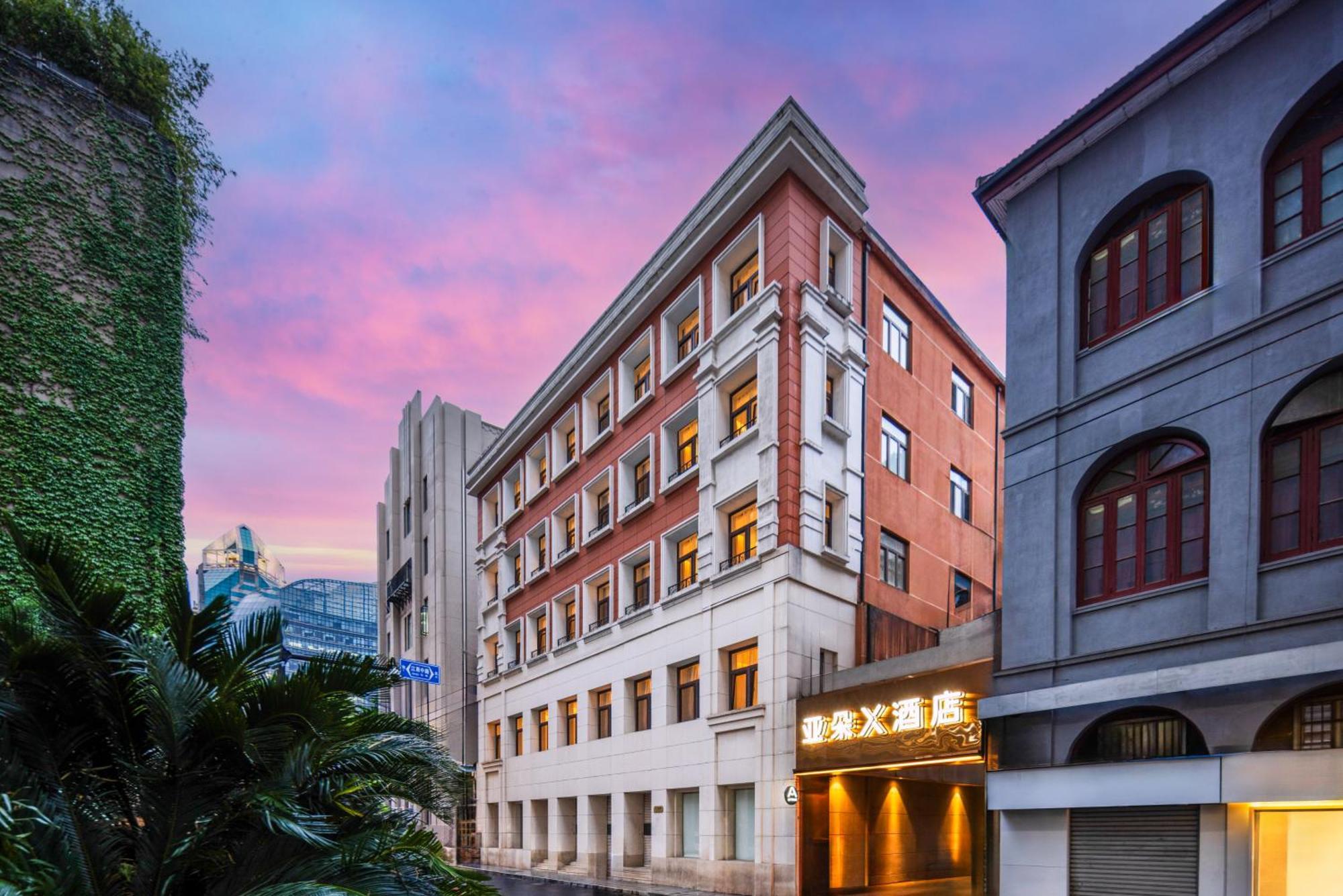 Atour X Hotel The Bund East Nanjing Road Xangai Exterior foto